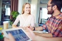 Pretty businesswoman